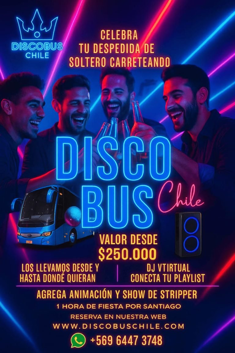 despedida de soltero en discobus santiago