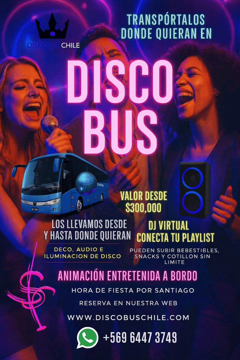traslados discobus santiago